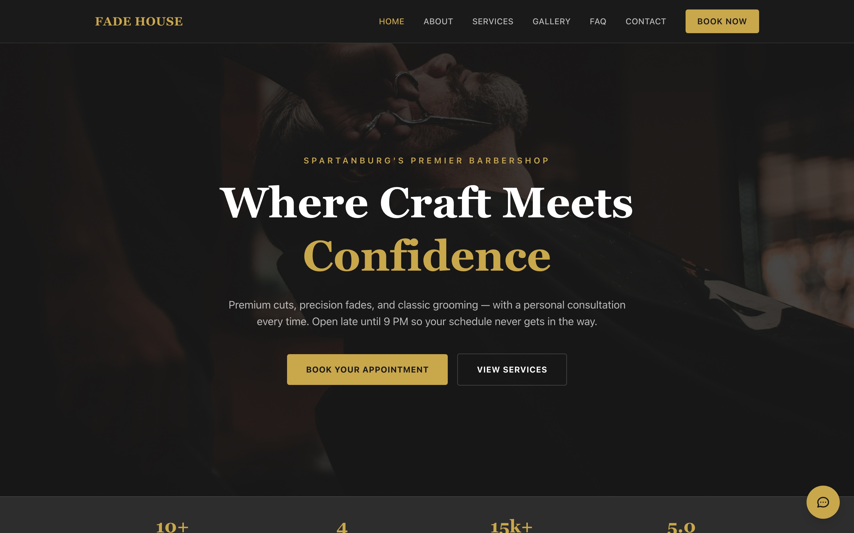 Fade House: Online Booking for a Growing Barbershop