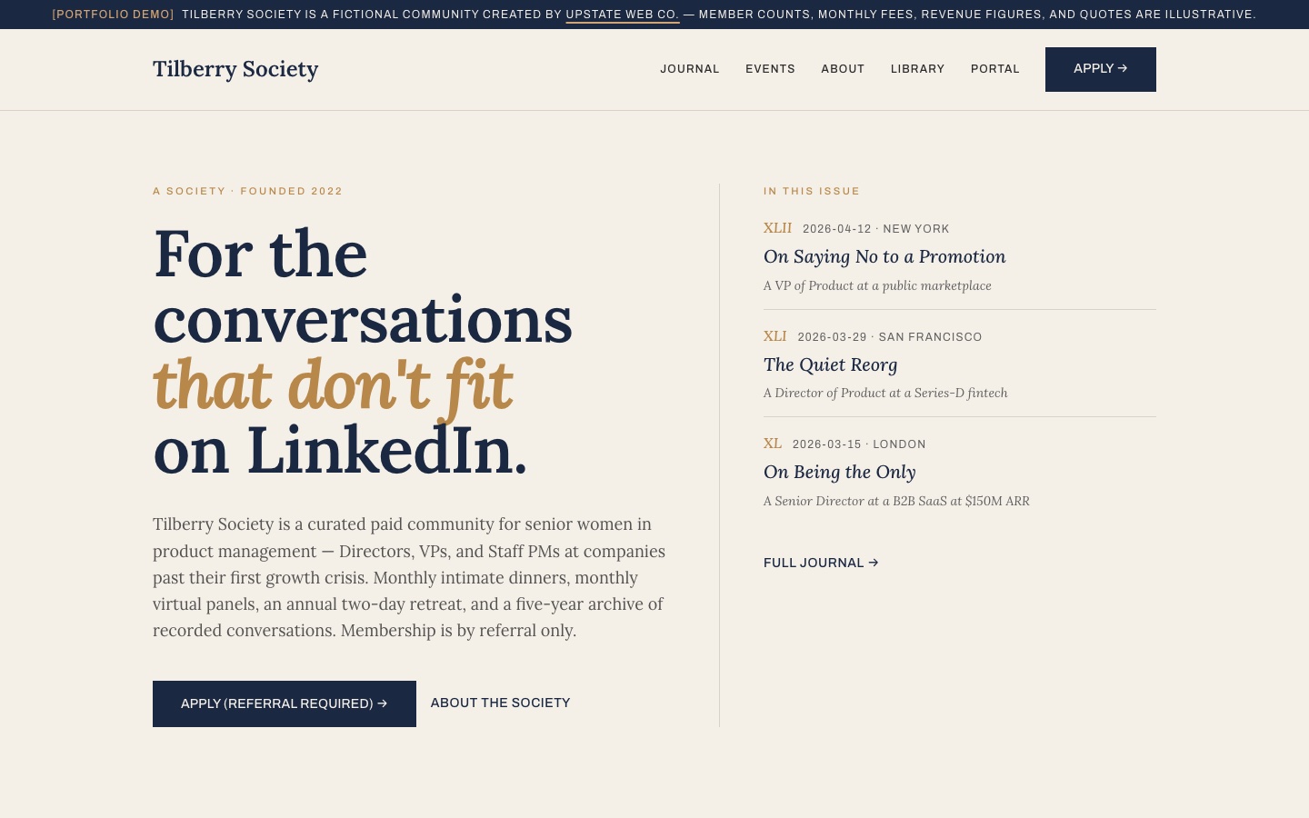 Tilberry Society